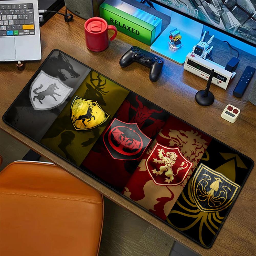 Gaming Accessories For Your Desk - Game Of T-Thrones Mouse Pad Rubber