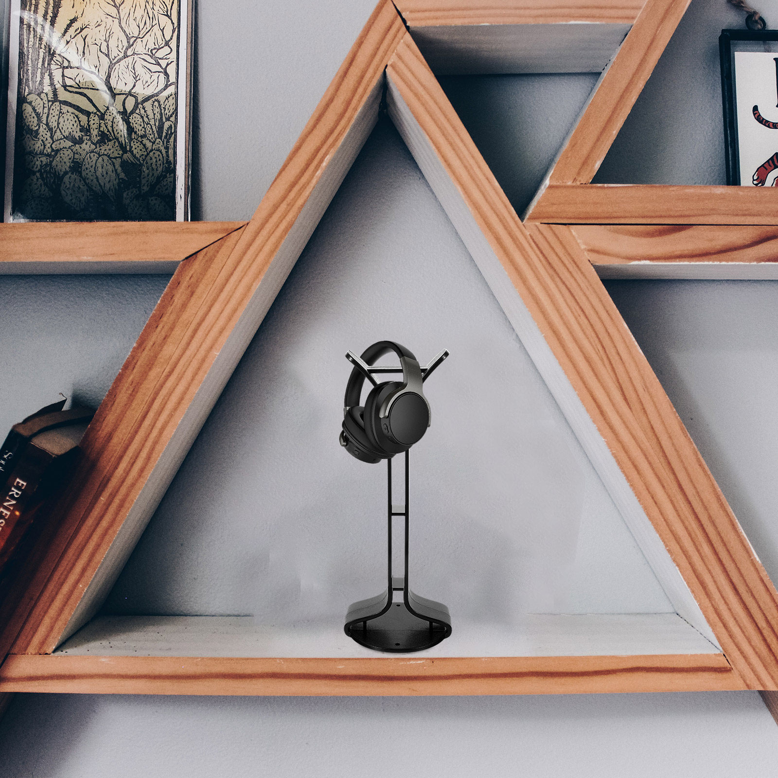 Gaming Accessories Rack - Sturdy Headphone Stand Headset Display Holder