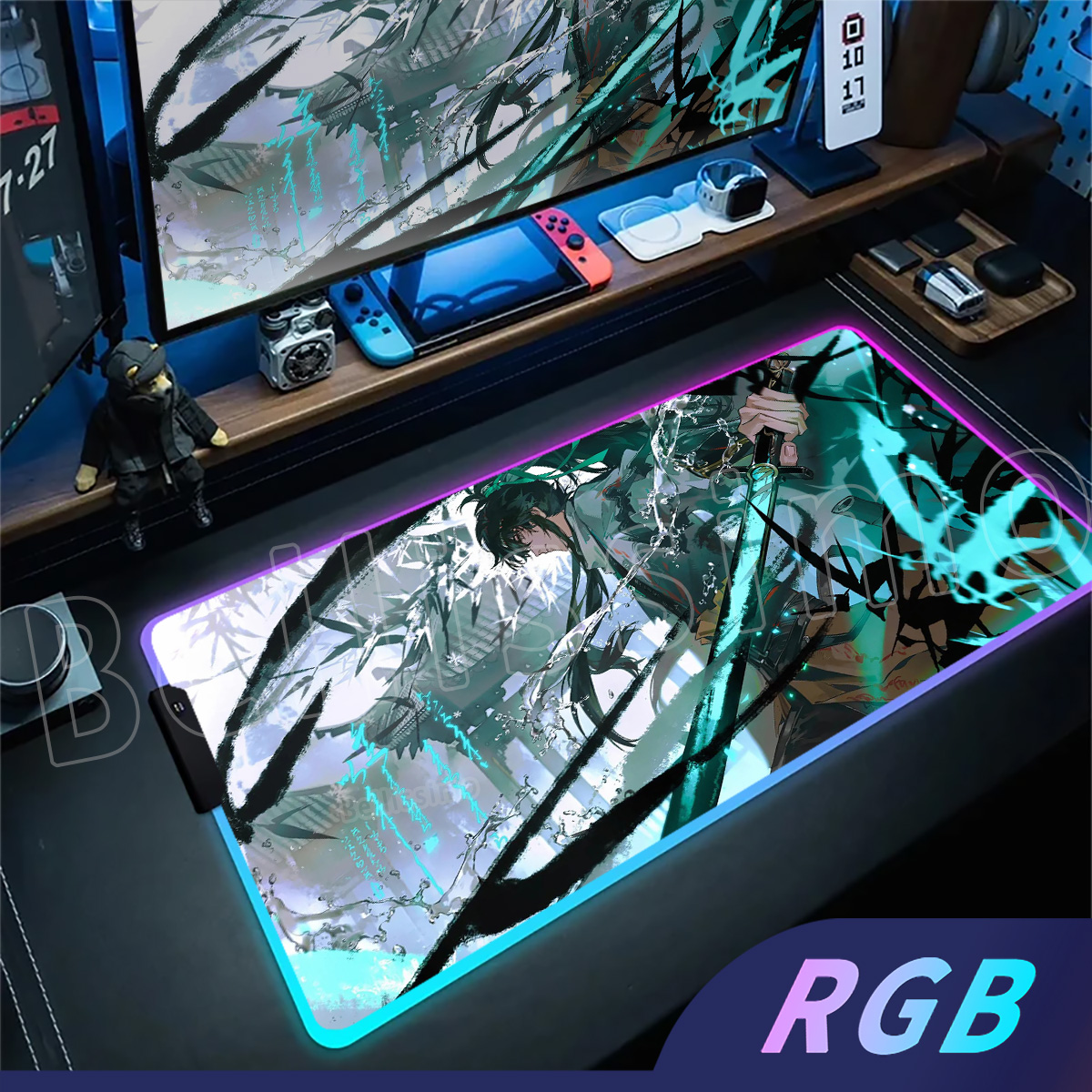 Gaming Accessories Companies - Cool QiuYuan Wuthering Waves Mouse Pad