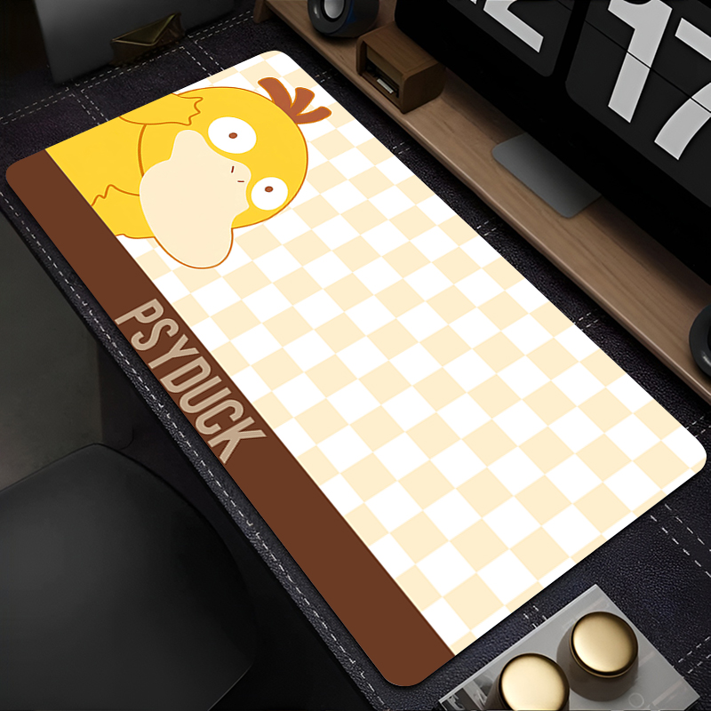 Gaming Accessories Kawaii - Rubber Mouse Pad 90x40cm Pokemon Psyduck