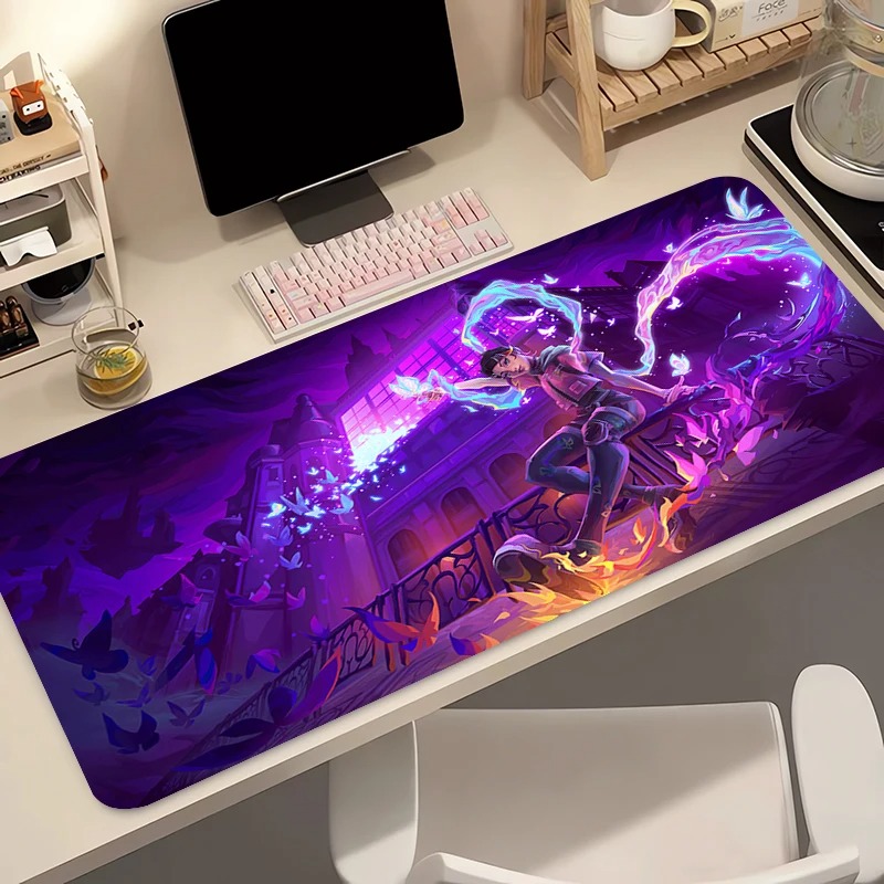 Gaming Accessories Logo - Mouse Pad Gamer Computer Anime PC