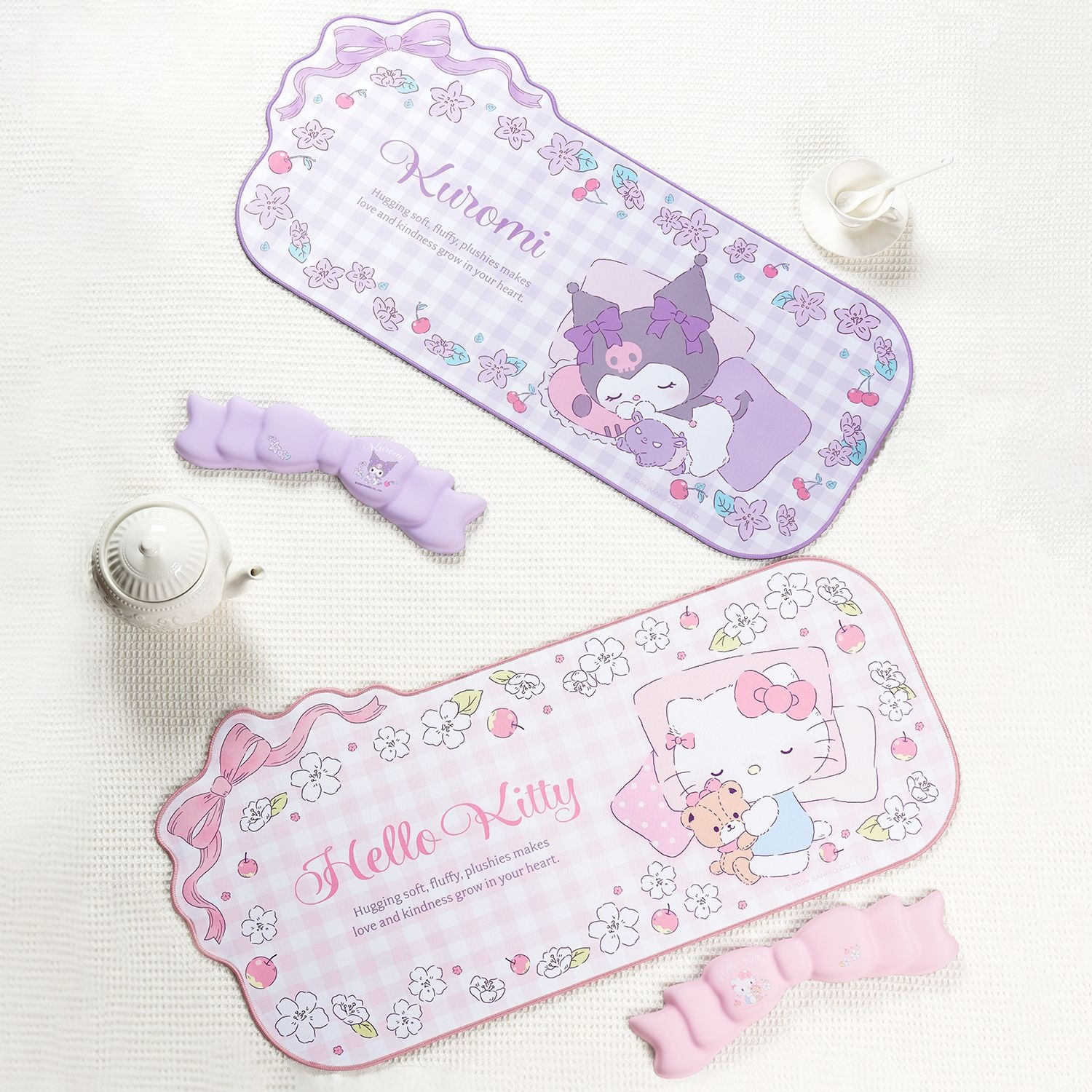 Gaming Accessories Kawaii - Anime Sanrio Kuromi Hello Kitty Extra