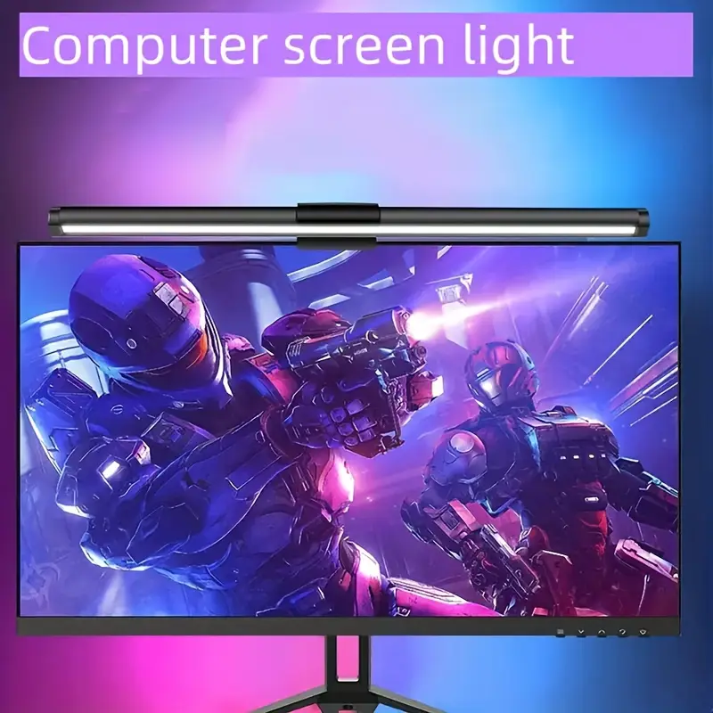 Gaming Accessories Led - 40CM RGB Atmosphere Table Lamp Computer