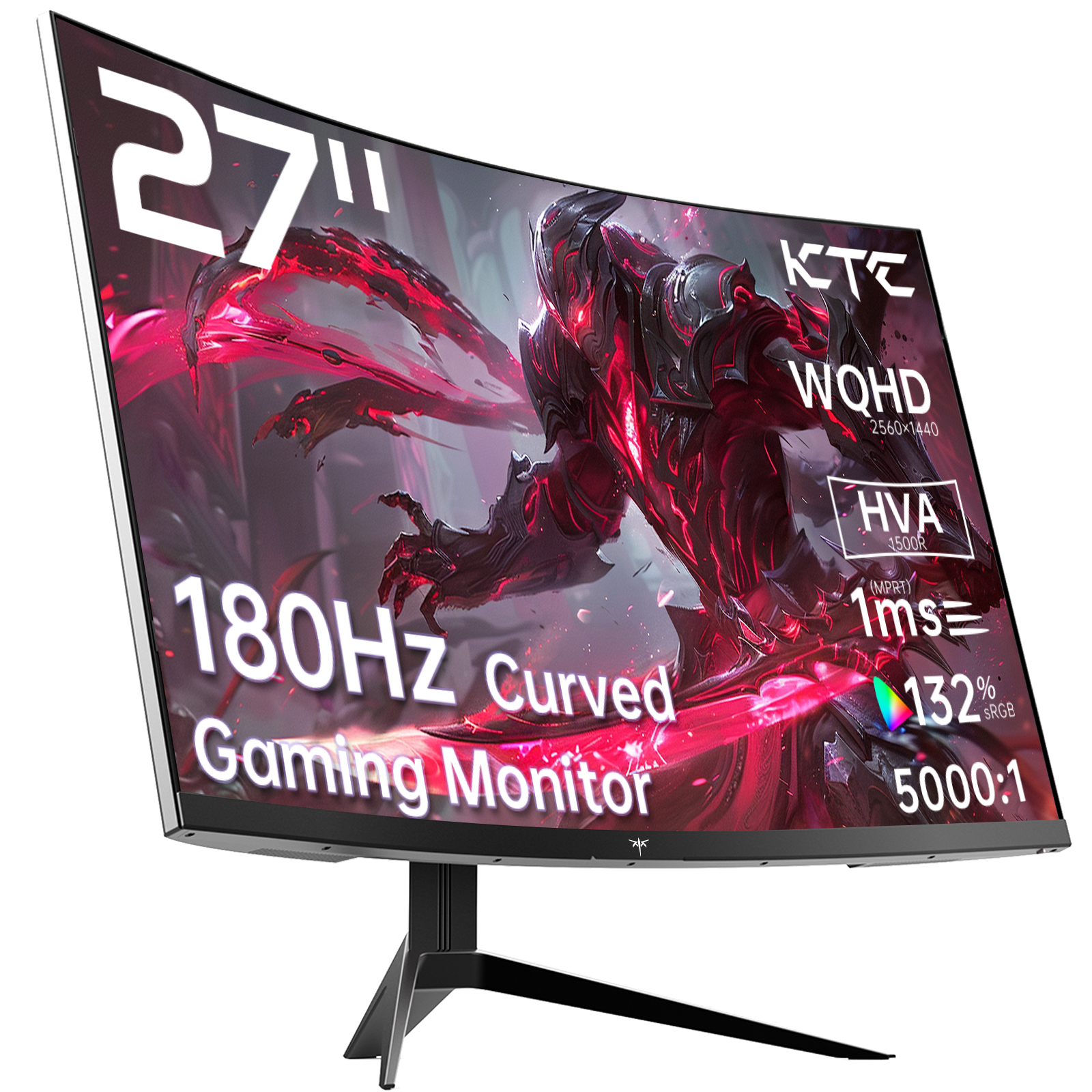 Monitor 144Hz 27Inch - Ktc 27 Inch Wqhd 180Hz 1Ms