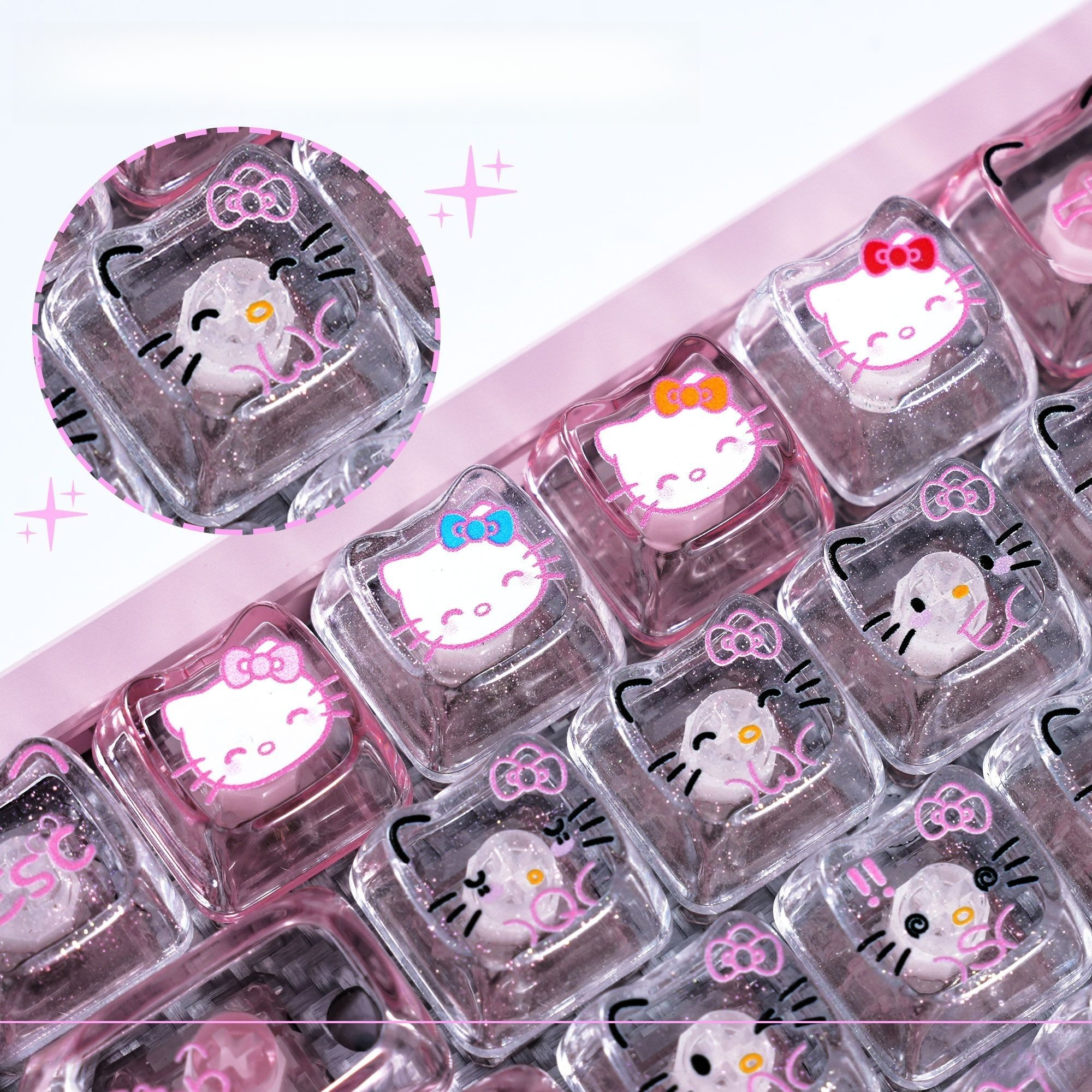 Anime Sanrio Hello Kitty Trans – Gaming Accessories Kawaii Bewertung und Preis