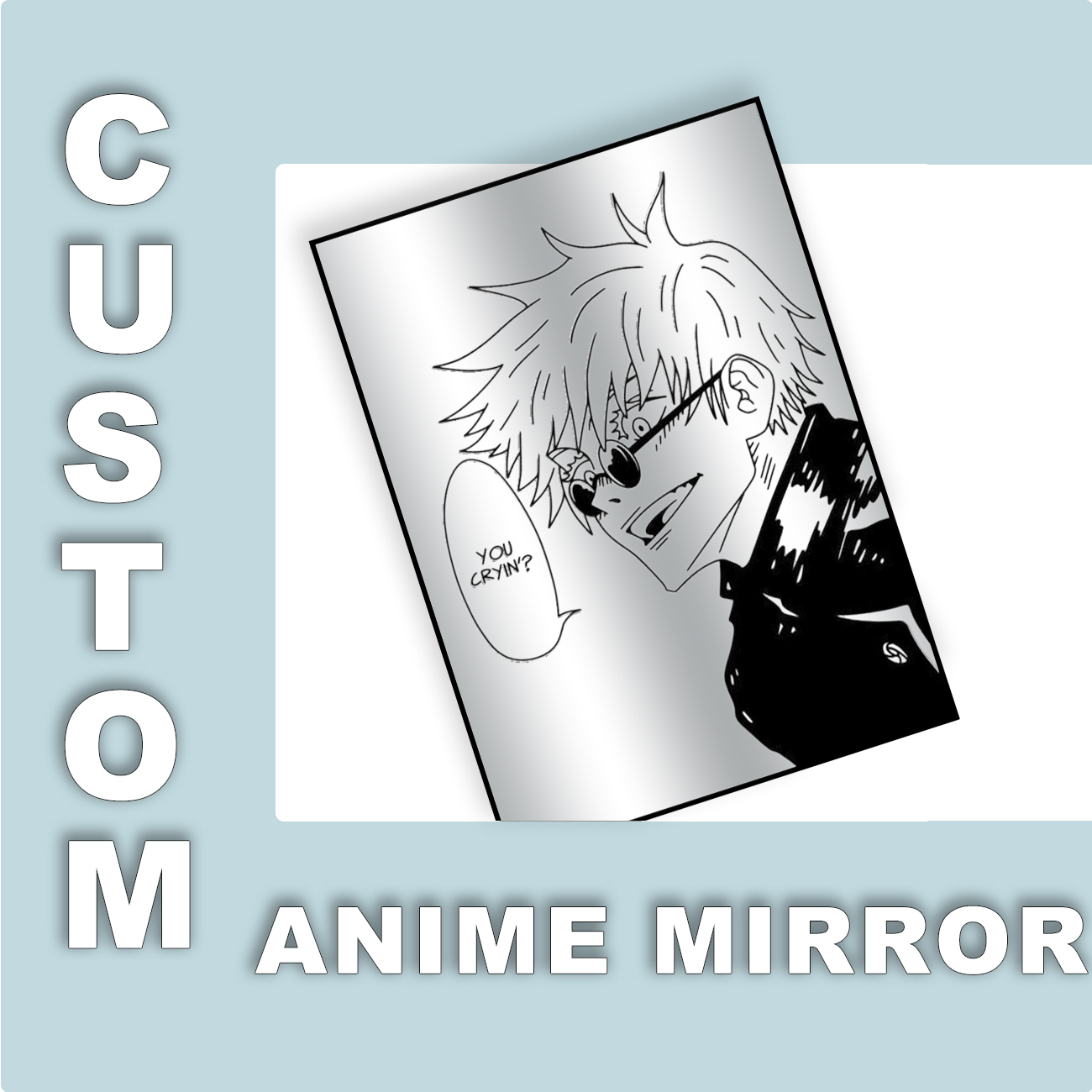 Custom Design Anime Mirror Vin – Vintage Gaming Accessories Bewertung und Preis