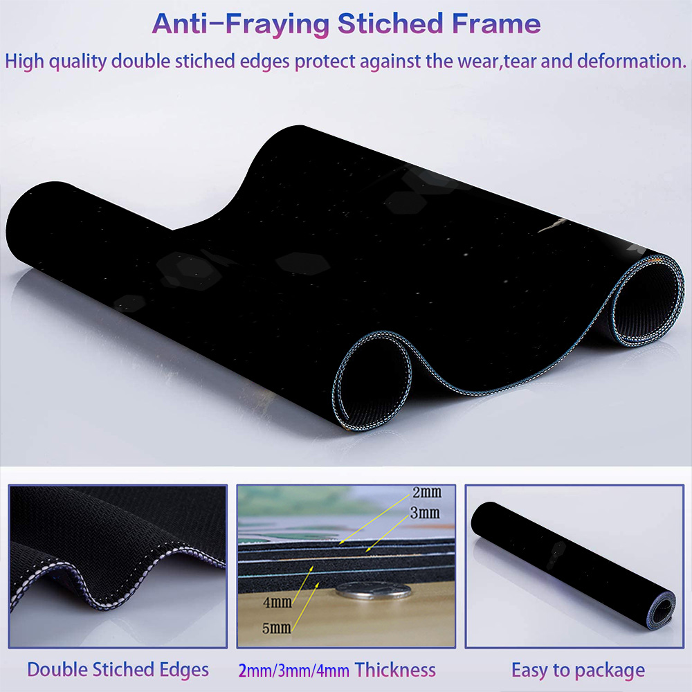 Black Mausepad Art Table Mouse – Gaming Accessories For Your Desk Bewertung und Preis