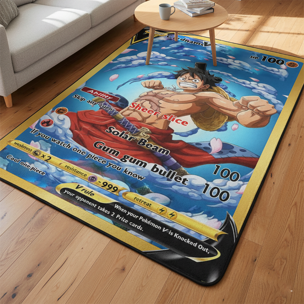 Cartoon One Piece Rug Anime Lu – Gaming Accessories For Kids Room Bewertung und Preis