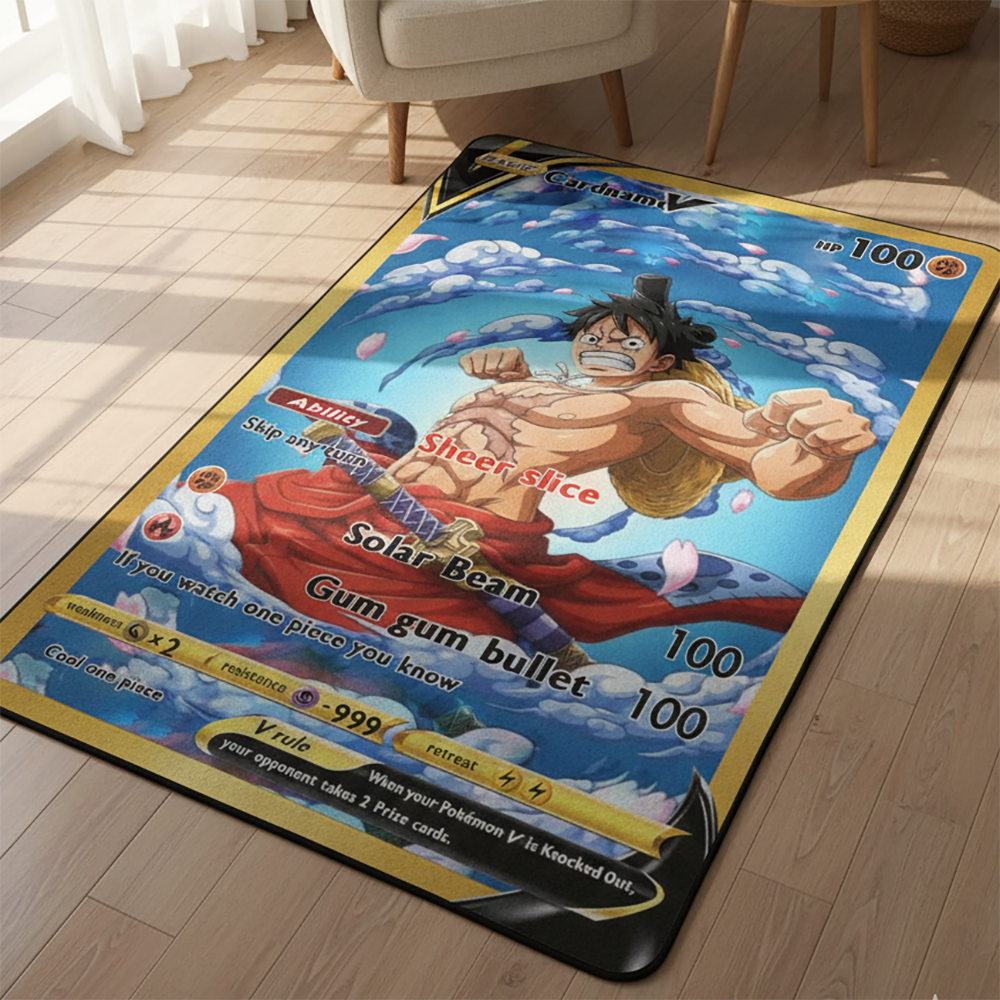Cartoon One Piece Rug Anime Lu – Gaming Accessories For Kids Room Bewertung und Preis