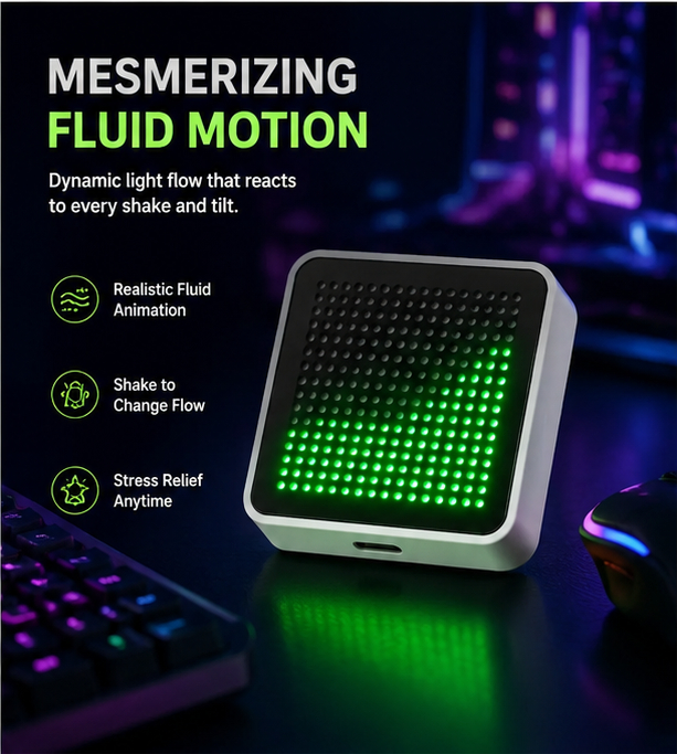 LED Fluid Simulation Desktop O – Gaming Accessories Led Bewertung und Preis