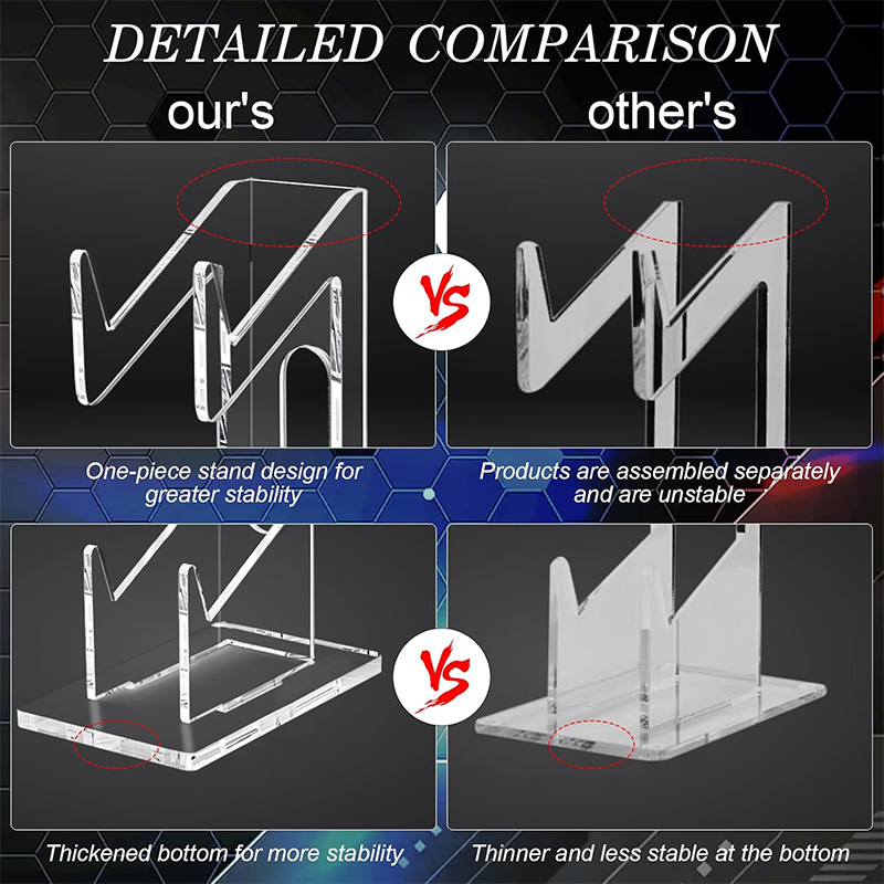 1pc Double-deck Acrylic Game C – Gaming Accessories Rack Bewertung und Preis
