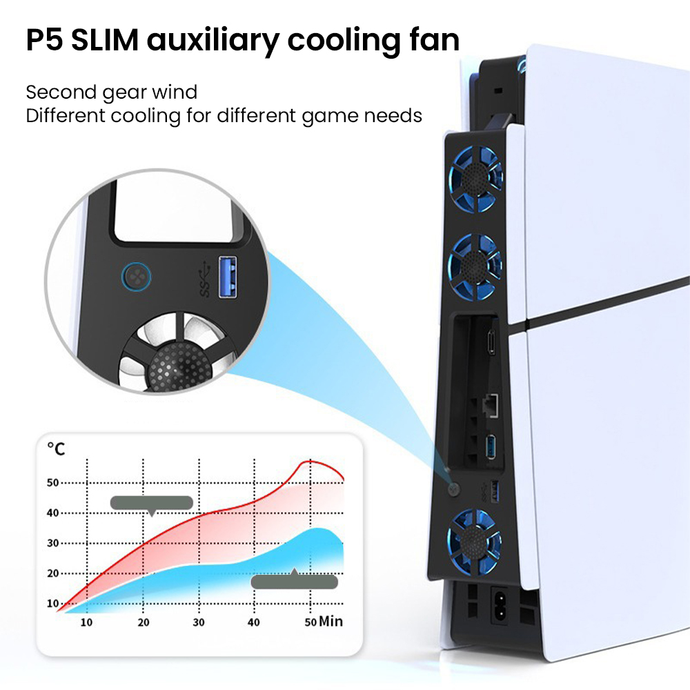 Gaming Cooler Fan Efficient Co – Gaming Accessories Led Bewertung und Preis