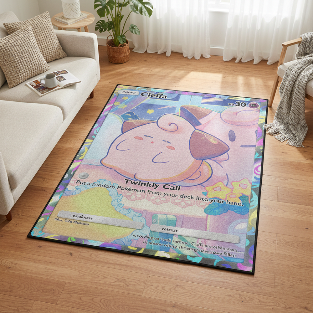 Pokemon Cleffa Anime Rug Kawai – Gaming Accessories Kawaii Bewertung und Preis