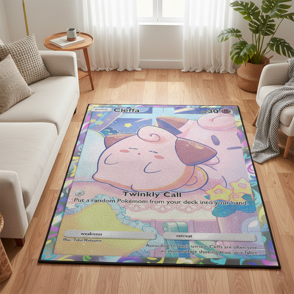 Pokemon Cleffa Anime Rug Kawai – Gaming Accessories Kawaii Bewertung und Preis