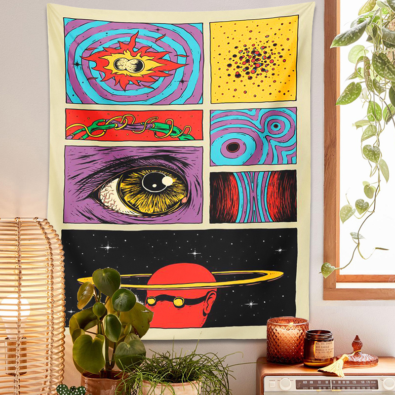 VIKAMA Psychedelic Collage Art – Vintage Gaming Accessories Bewertung und Preis