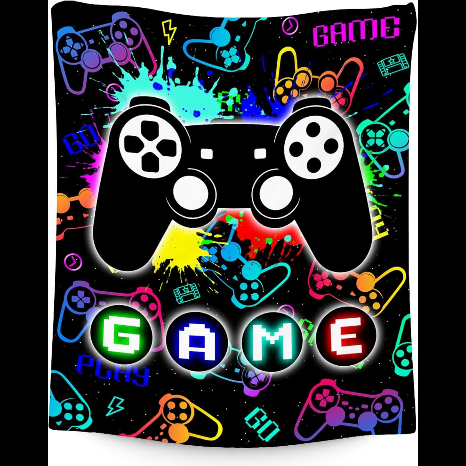 Kids Blankets for Boys Gaming  – Gaming Accessories For Kids Room Bewertung und Preis