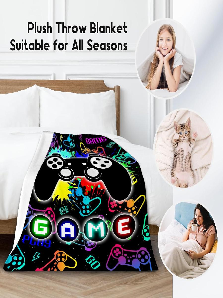 Kids Blankets for Boys Gaming  – Gaming Accessories For Kids Room Bewertung und Preis