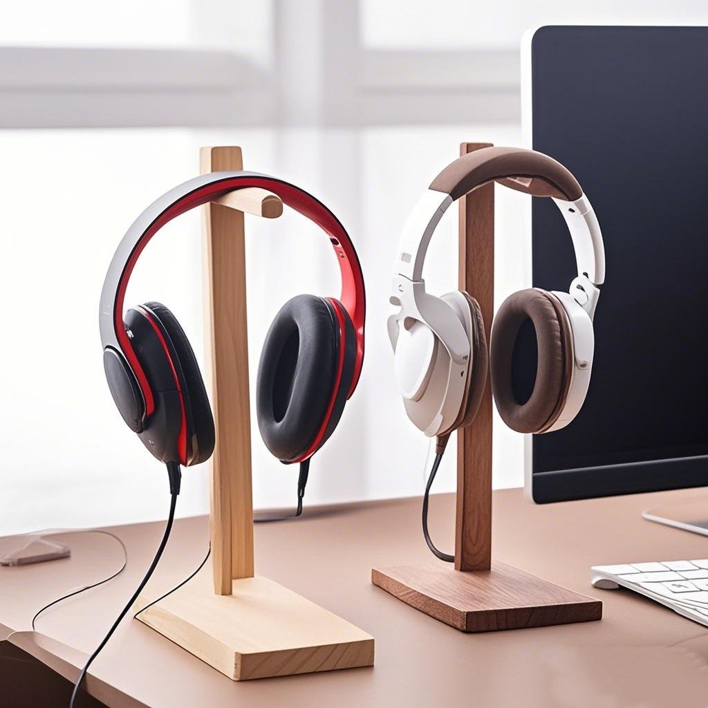 Wood Headphone Stand Earphone  – Gaming Accessories Rack Bewertung und Preis