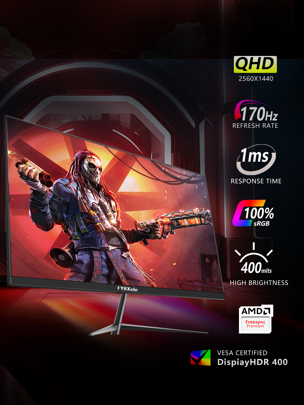 27 Inch Monitor 170hz 2K Gamin – Monitor 144Hz 27Inch Bewertung und Preis