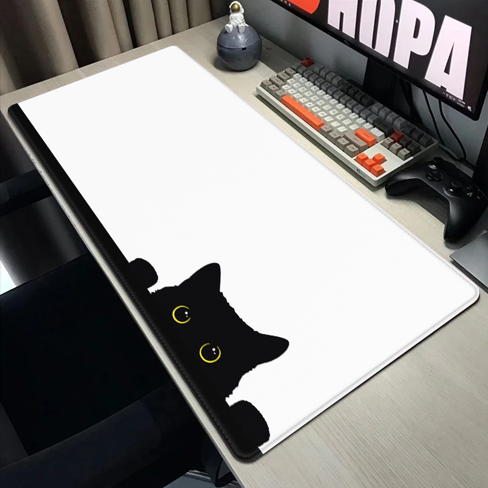 Funny black cat Mouse Pads Cut – Gaming Accessories Companies Bewertung und Preis