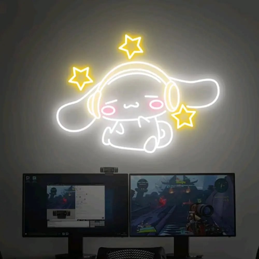 Cinnamoroll Headphones Neon Si – Gaming Accessories Led Bewertung und Preis
