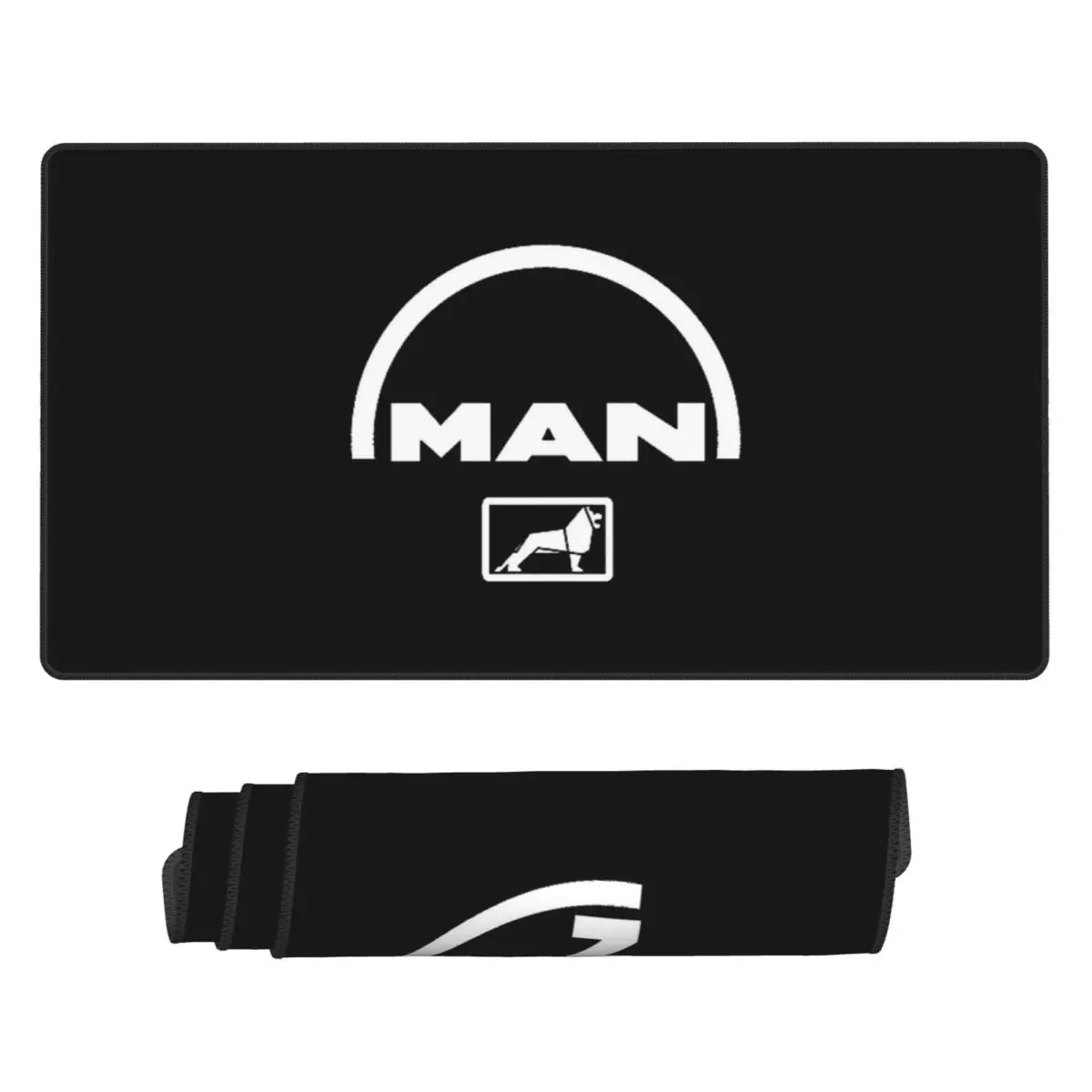 Large Mouse Pad Man Truck Bus  – Gaming Accessories Logo Bewertung und Preis