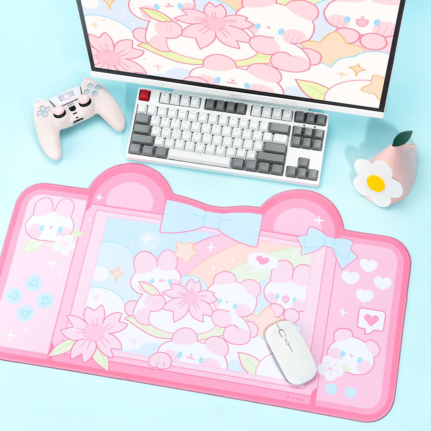 Extra Large Kawaii Gaming Mous – Gaming Accessories Kawaii Bewertung und Preis