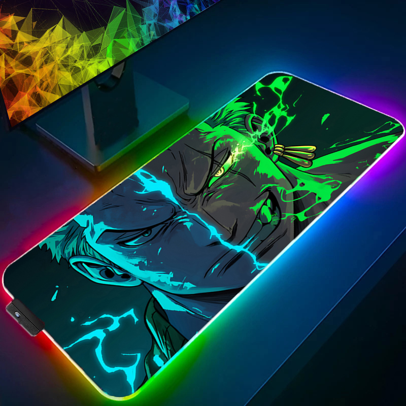ONE PIECE Zoro Mouse Pad RGB G – Gaming Accessories Led Bewertung und Preis