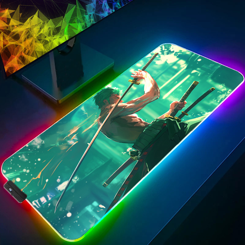 ONE PIECE Zoro Mouse Pad RGB G – Gaming Accessories Led Bewertung und Preis