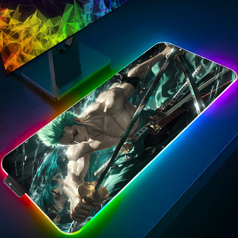 ONE PIECE Zoro Mouse Pad RGB G – Gaming Accessories Led Bewertung und Preis