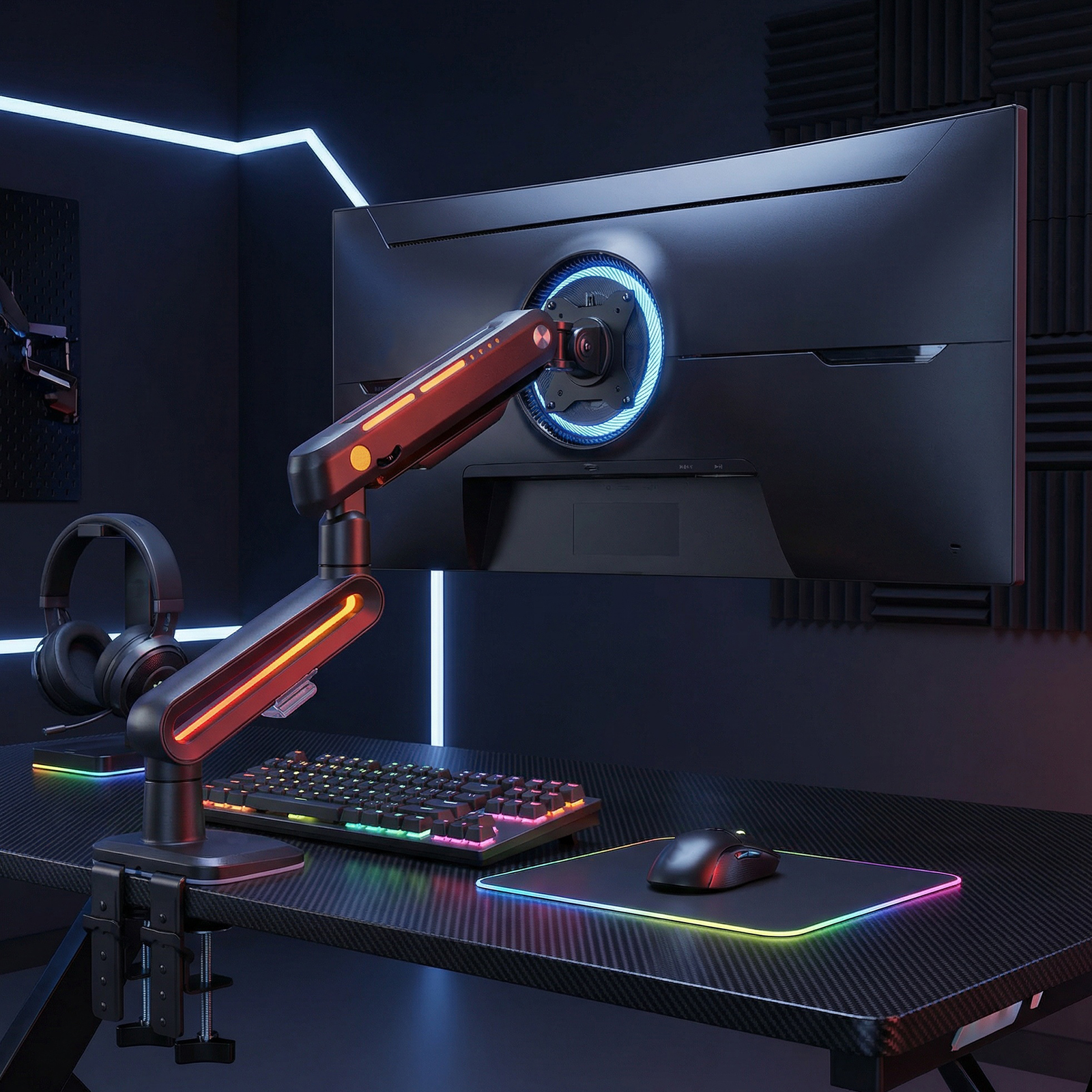 Gaming Monitor Mechanical Arm  – Gaming Accessories Rack Bewertung und Preis