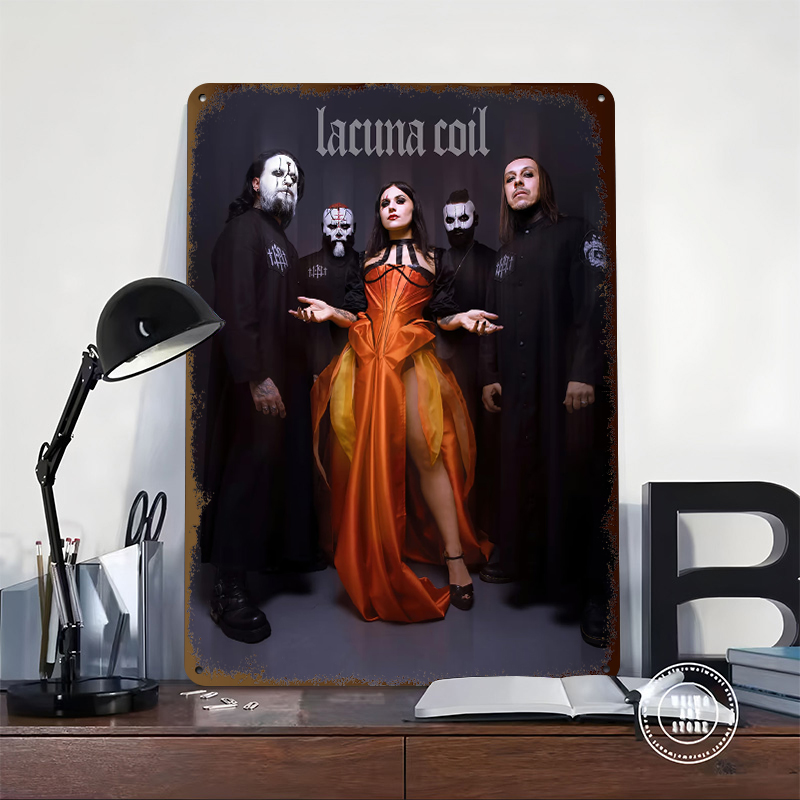 Lacuna Coil Band Portrait Tin  – Vintage Gaming Accessories Bewertung und Preis