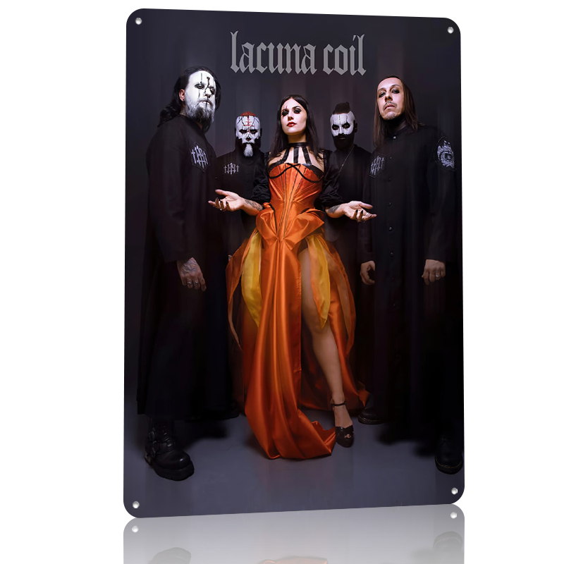 Lacuna Coil Band Portrait Tin  – Vintage Gaming Accessories Bewertung und Preis