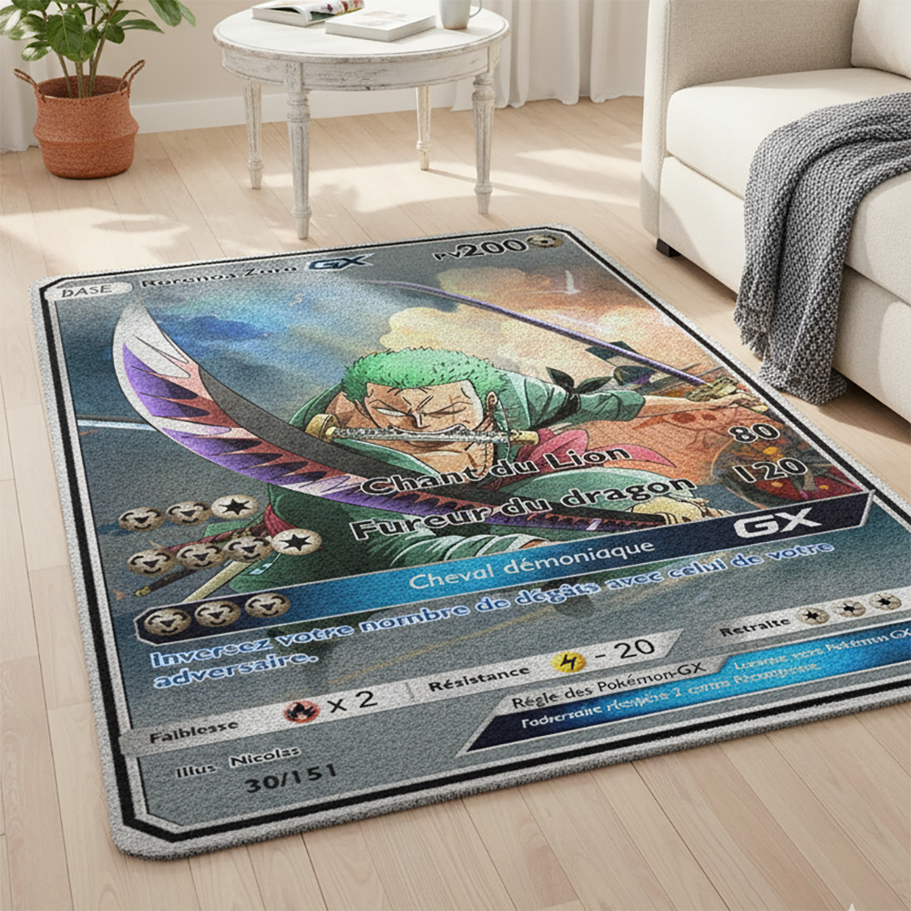 Cartoon One Piece Rug Anime Zo – Gaming Accessories For Kids Room Bewertung und Preis