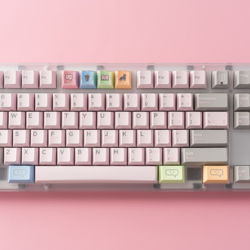 Shy Pink Vintage Theme Keycaps – Vintage Gaming Accessories Bewertung und Preis