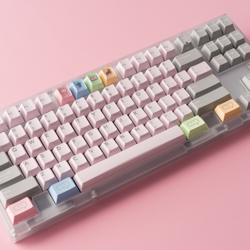 Shy Pink Vintage Theme Keycaps – Vintage Gaming Accessories Bewertung und Preis