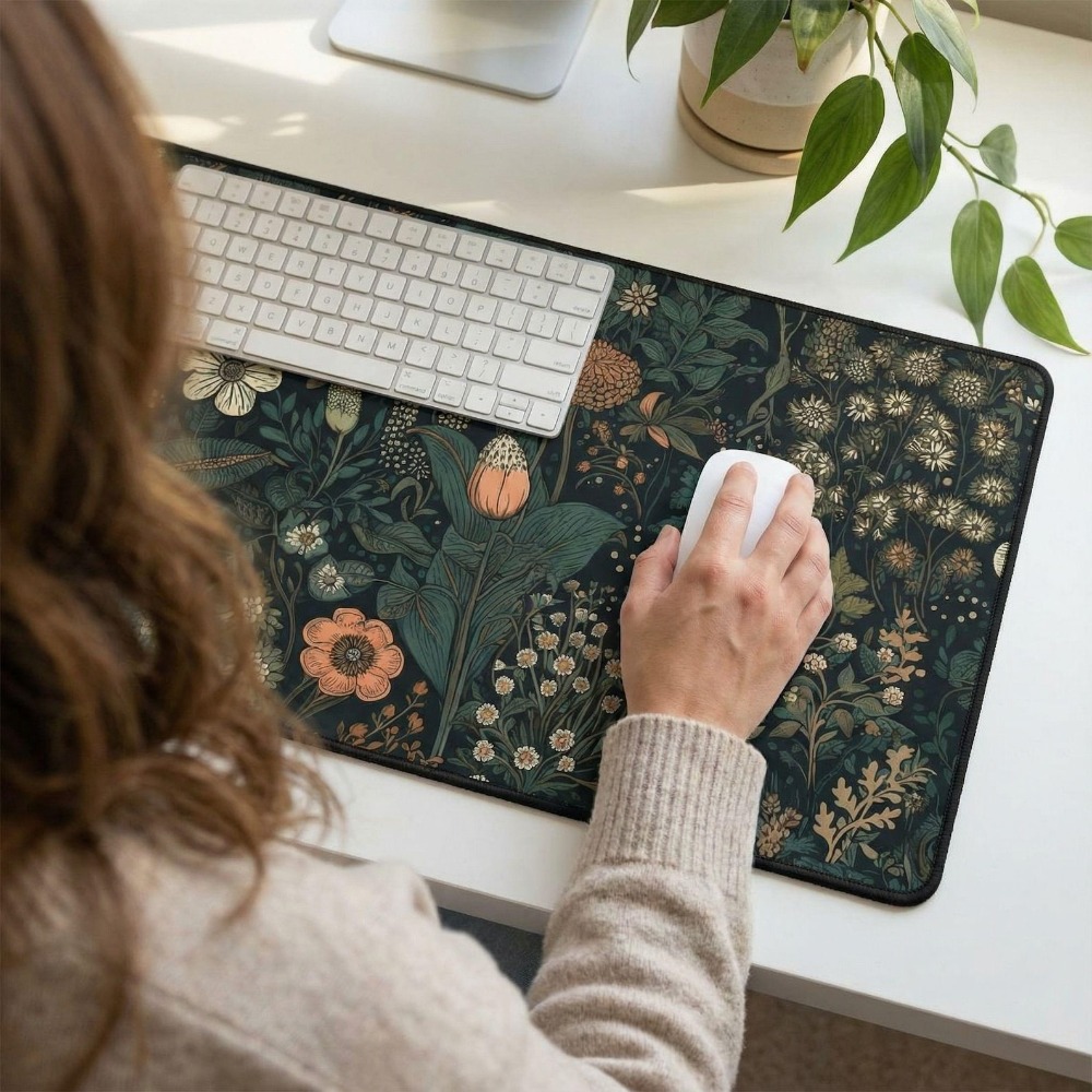 Dark Cottagecore Mat, Floral D – Vintage Gaming Accessories Bewertung und Preis