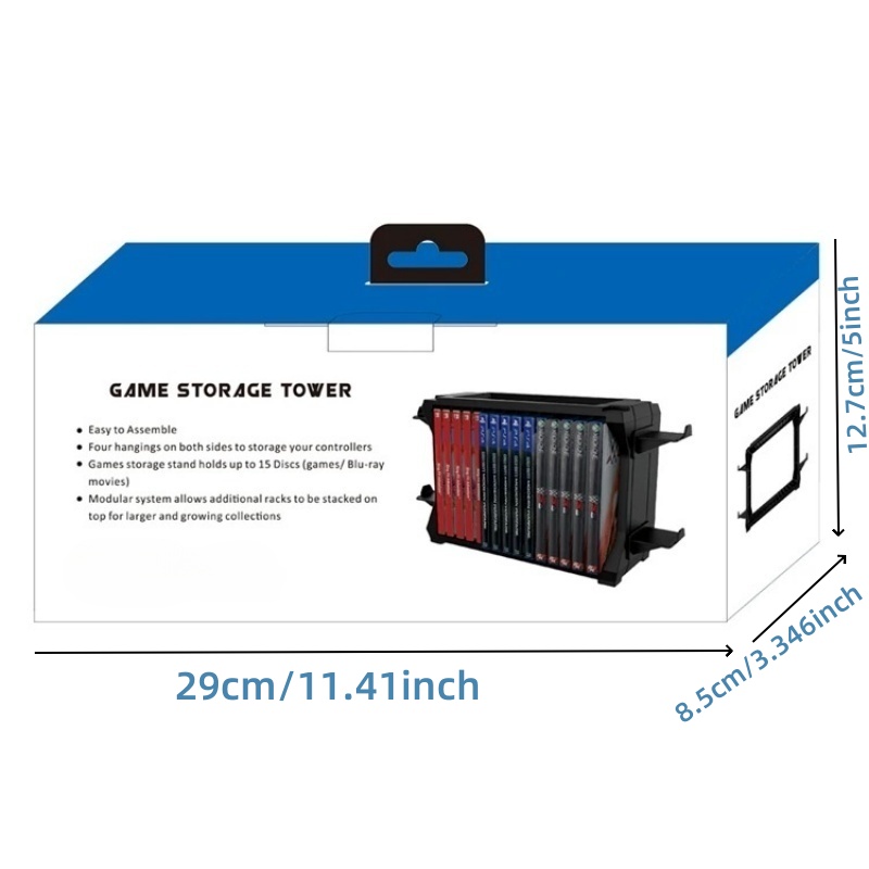 Game Storage Rack with Control – Gaming Accessories Rack Bewertung und Preis