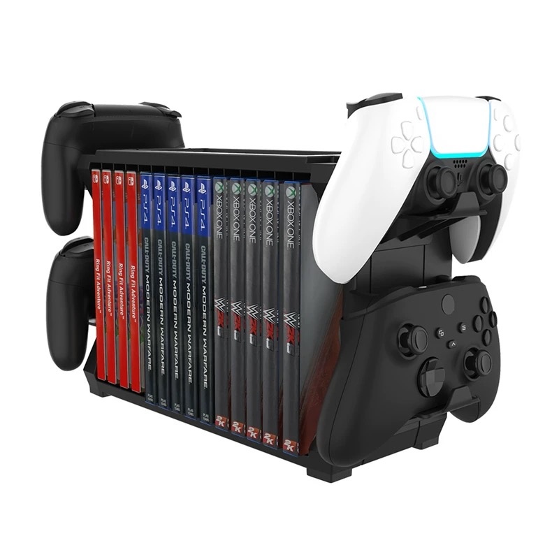 Game Storage Rack with Control – Gaming Accessories Rack Bewertung und Preis