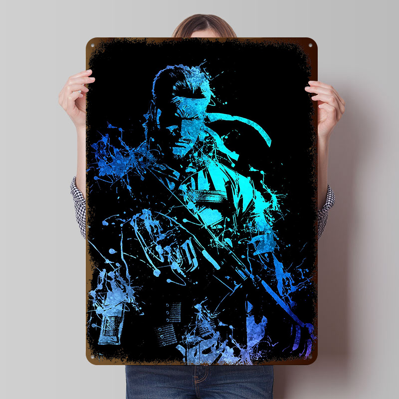 Big Boss Metal Poster Custom W – Vintage Gaming Accessories Bewertung und Preis