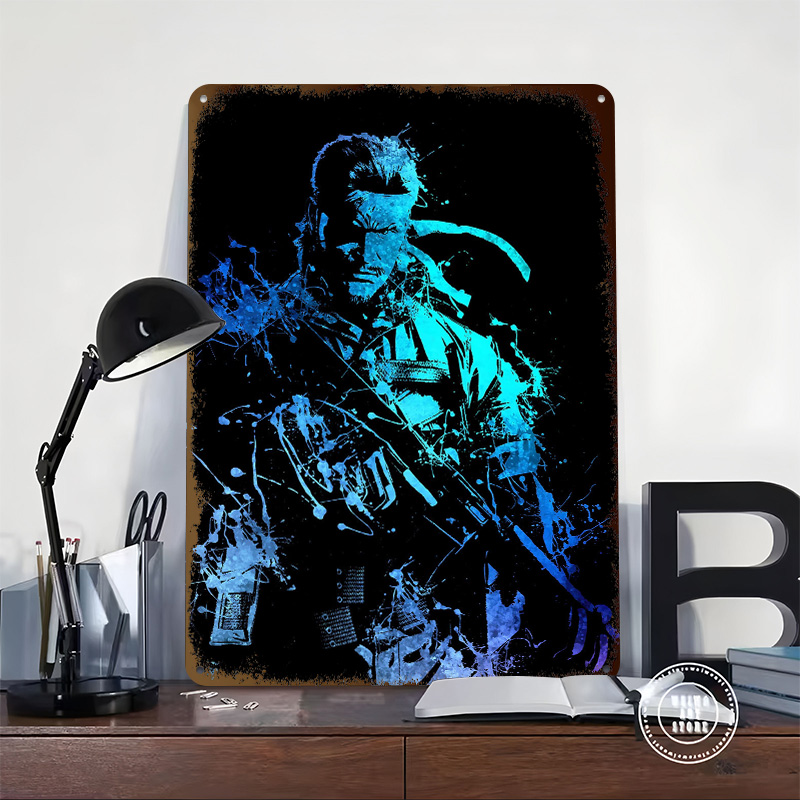 Big Boss Metal Poster Custom W – Vintage Gaming Accessories Bewertung und Preis