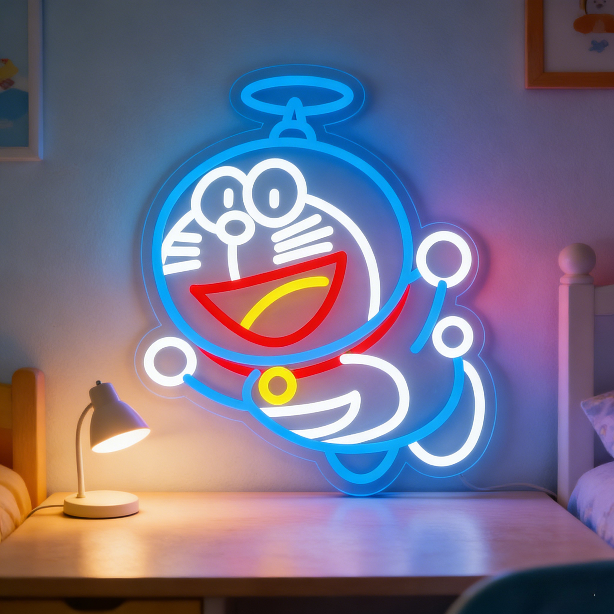 Doraemon Neon Sign LED USB Dim – Gaming Accessories Led Bewertung und Preis