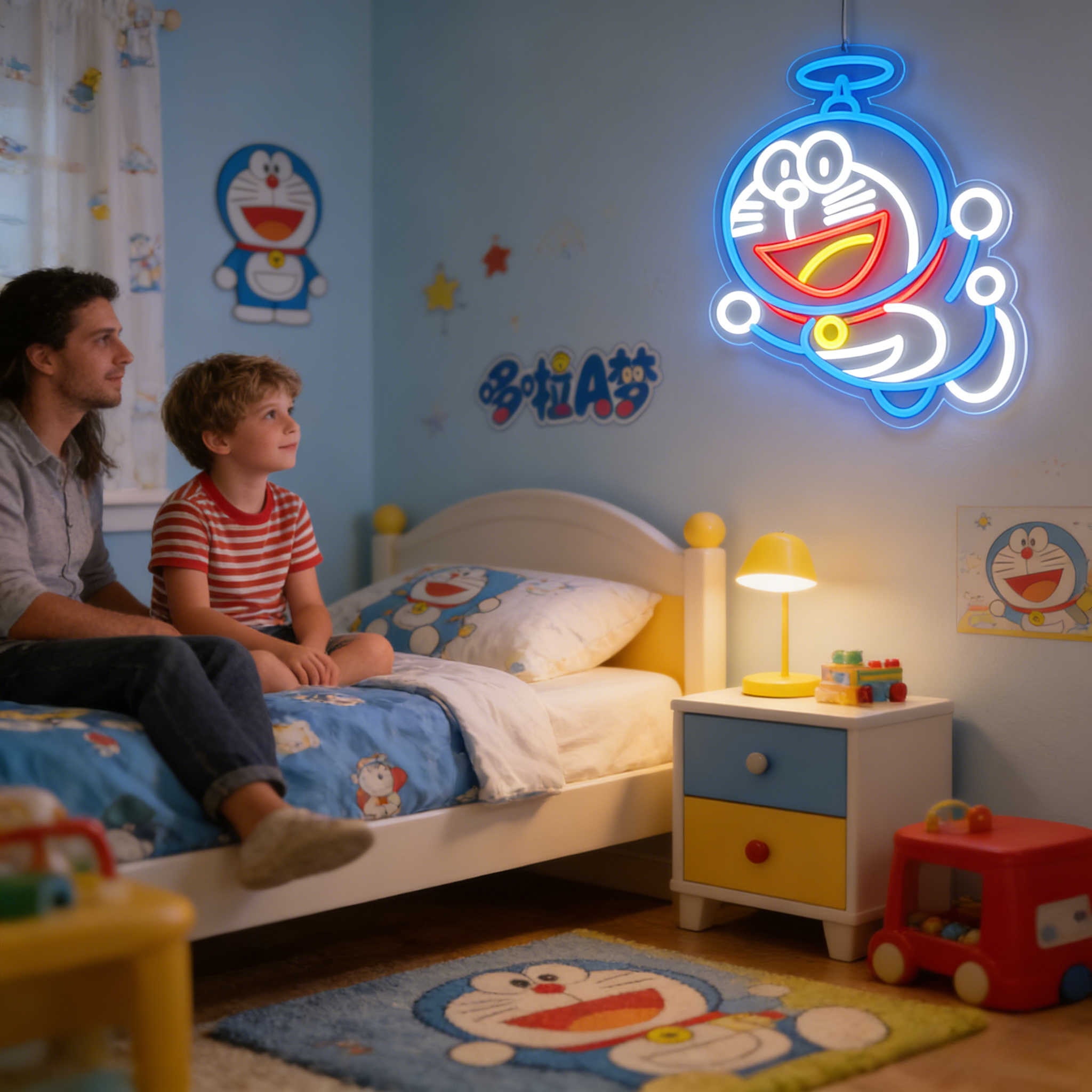 Doraemon Neon Sign LED USB Dim – Gaming Accessories Led Bewertung und Preis
